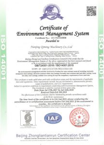 ISO 14001 Quality System